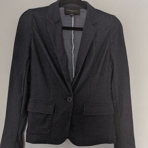 Banana Republic Cotton Blazer Indigo